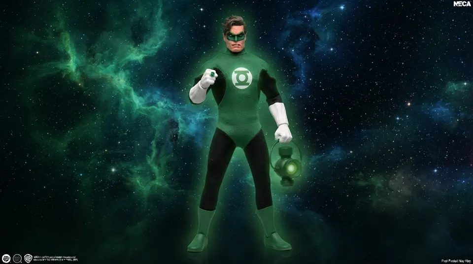 NECA DC Comics Green Lantern Clothed Action Figure 20 cm