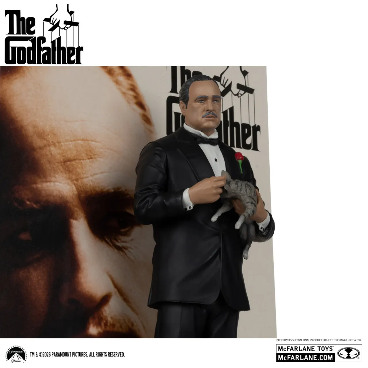 McFarlane Toys Movie Maniacs Don Corleone 17 cm Statue - Image 4