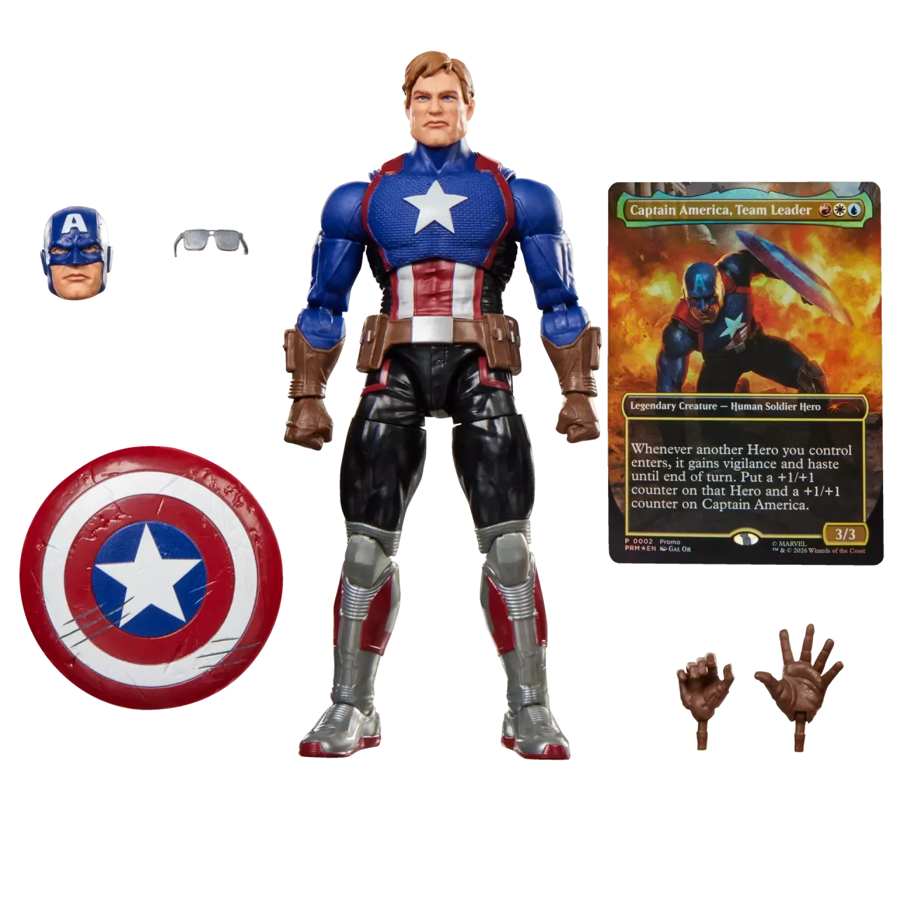 Hasbro Marvel Legends Captain America (Avengers: Twilight) 15cm Figure - Image 2