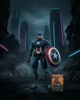 Hasbro Marvel Legends Captain America (Avengers: Twilight) 15cm Figure - Thumbnail 12