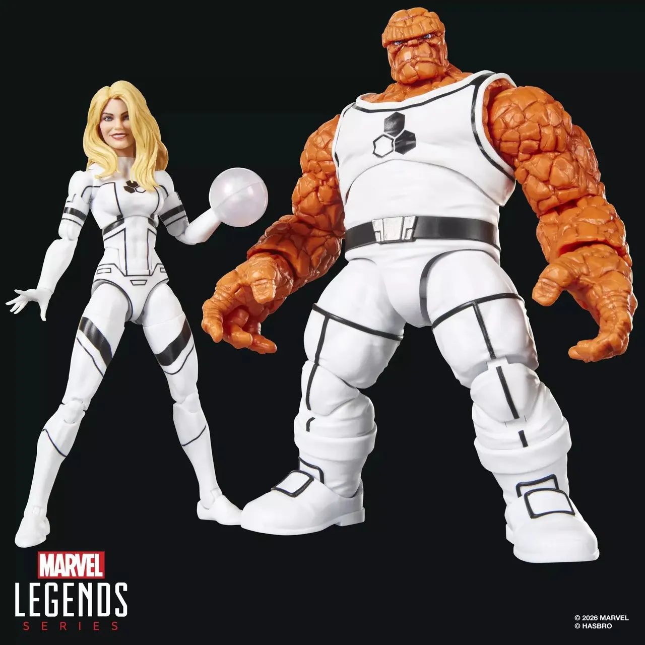 Hasbro Marvel Legends Future Foundation Thing & Invisible Woman 2-Pack - Image 4