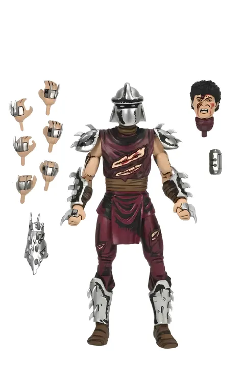 NECA TMNT Battle Damaged Shredder Action Figure – Mirage Comics