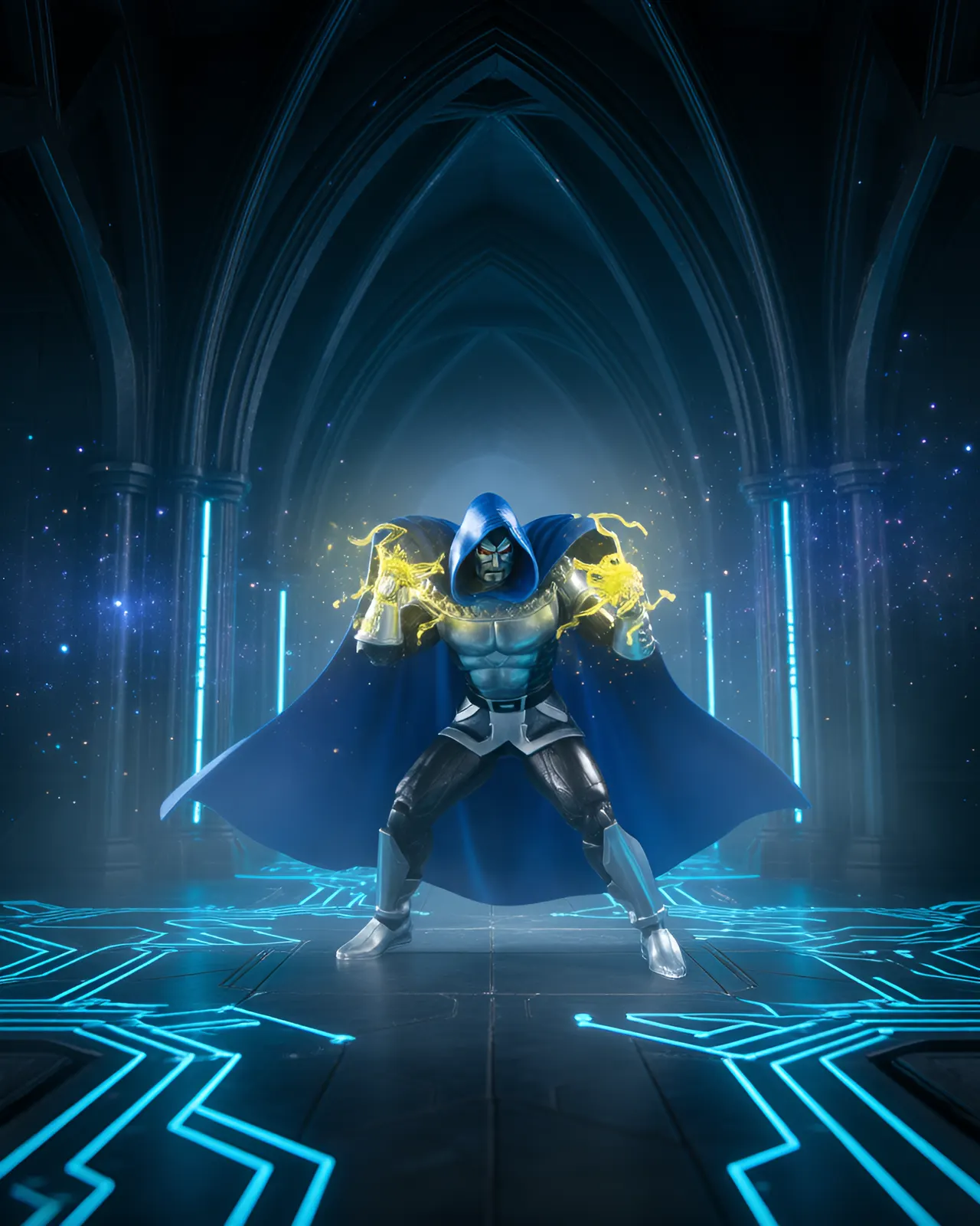 Hasbro Marvel Legends Serie Doctor Doom 2099 – Magic: The Gathering (6") - Image 11