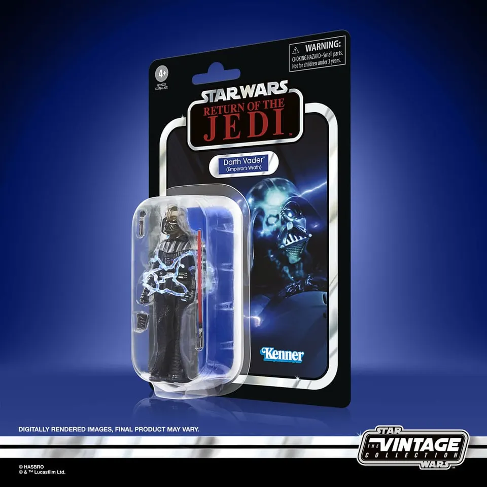 Hasbro Star Wars Vintage Collection Darth Vader – Emperor’s Wrath 3.75\" Figurine - Image 11