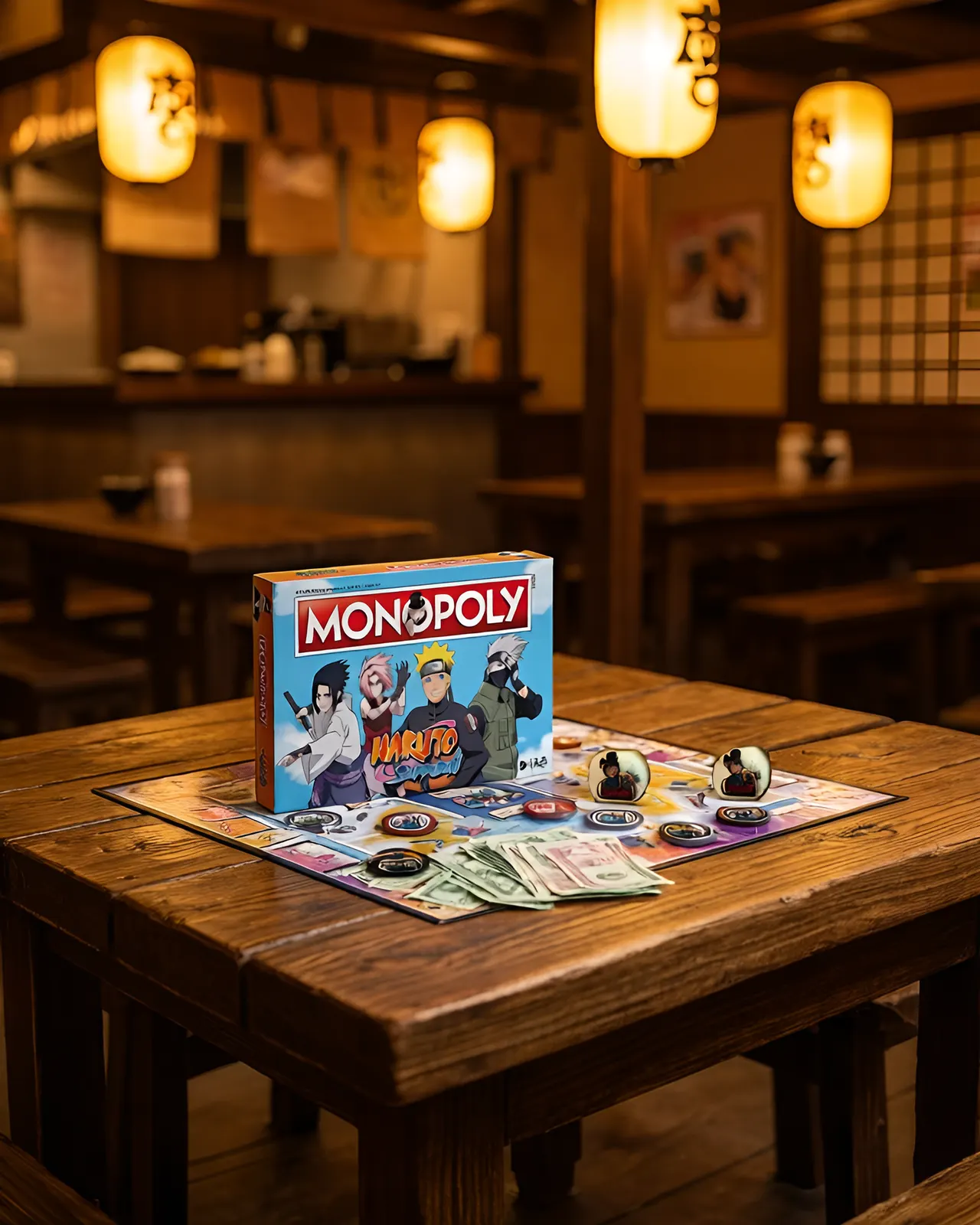 Winning Moves Monopoly Naruto Board Game – 2-6 Players - Image 3