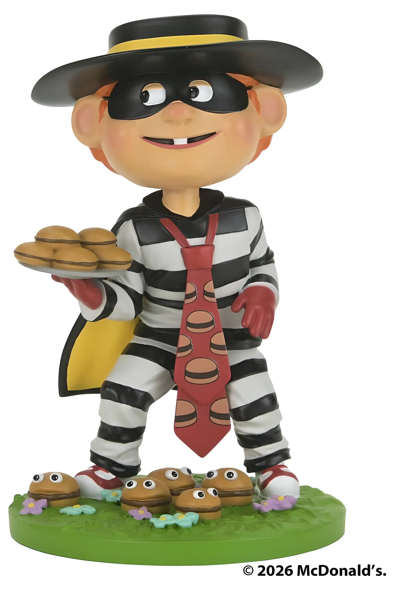 NECA McDonald's Hamburglar Head Knocker Bobblehead – 16 cm - Image 1