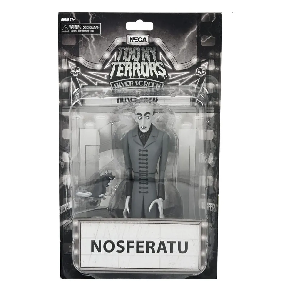 NECA Nosferatu Toony Terrors Count Orlok Silver Screen Edition 15 cm - Image 6