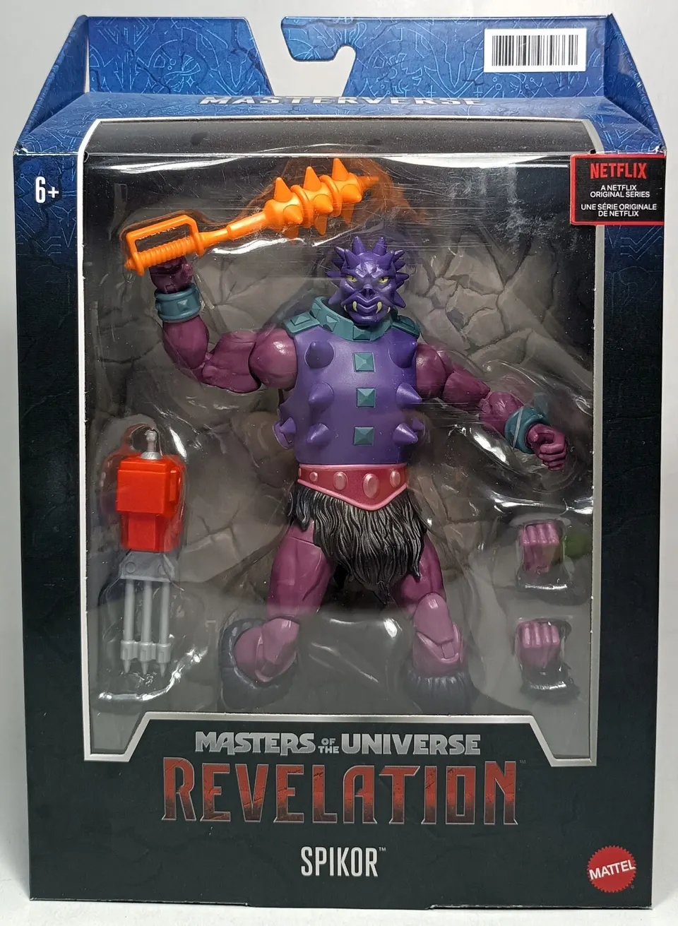 Mattel Masters of the Universe Masterverse Spikor Classic Action Figure - Image 9