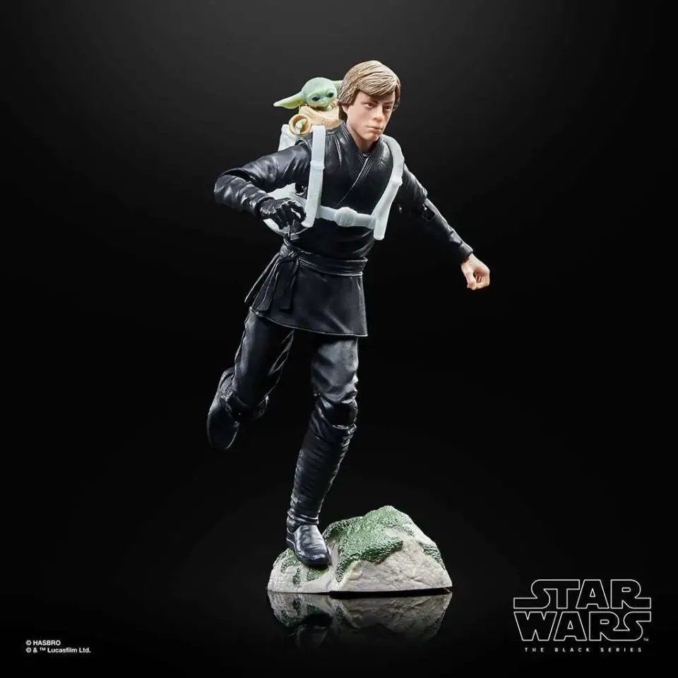 Hasbro Star Wars Black Series Luke Skywalker & Grogu 2-Pack 6" - Image 3