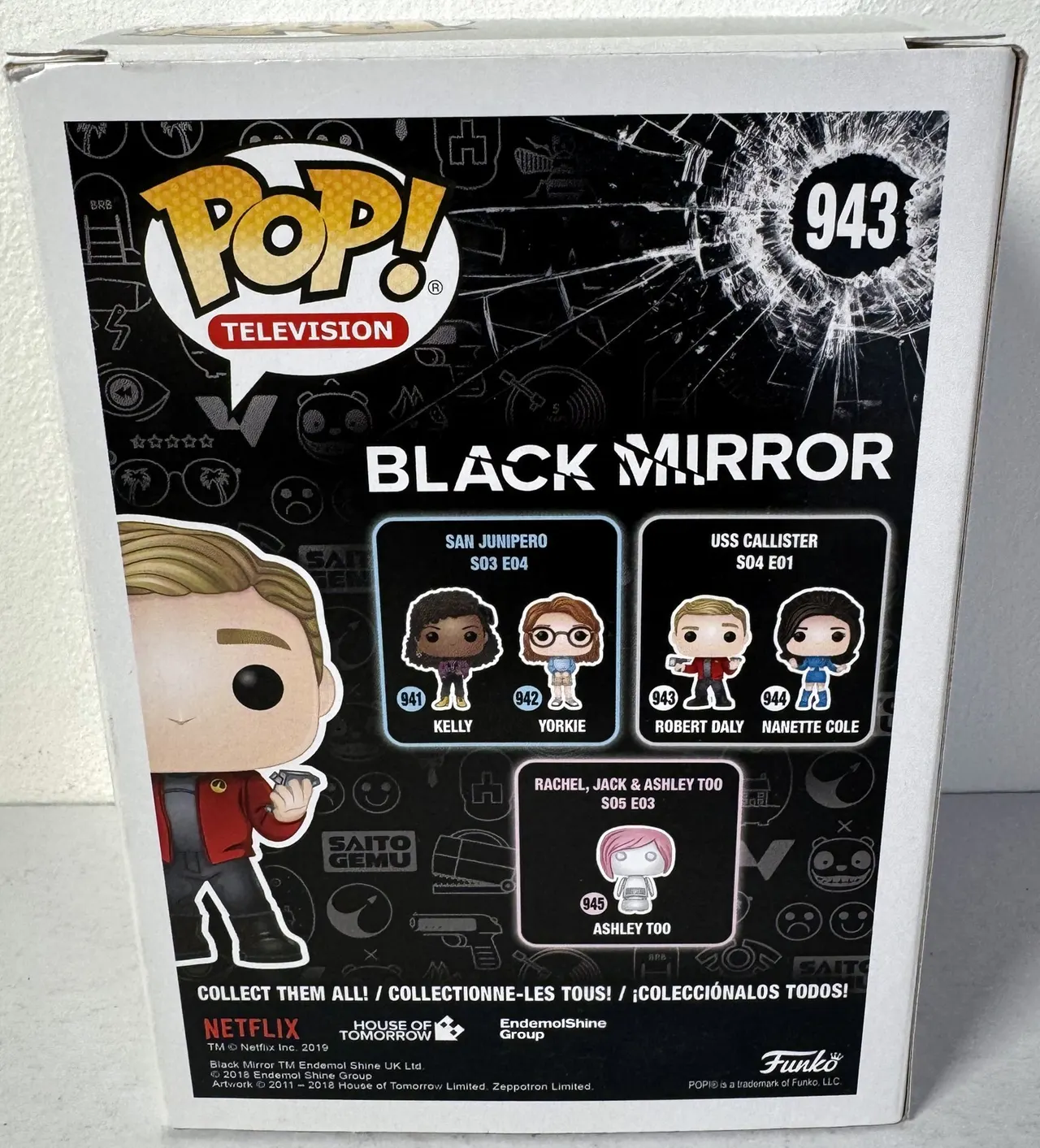 Funko Pop TV: Black Mirror – Robert Daly (Funko) - Image 3