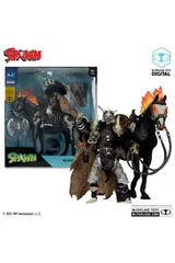 McFarlane Toys Gold Label Bloodaxe (Spawn: The Dark Ages) 2-Pack - Thumbnail 2