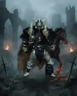McFarlane Toys Gold Label Bloodaxe (Spawn: The Dark Ages) 2-Pack - Thumbnail 12