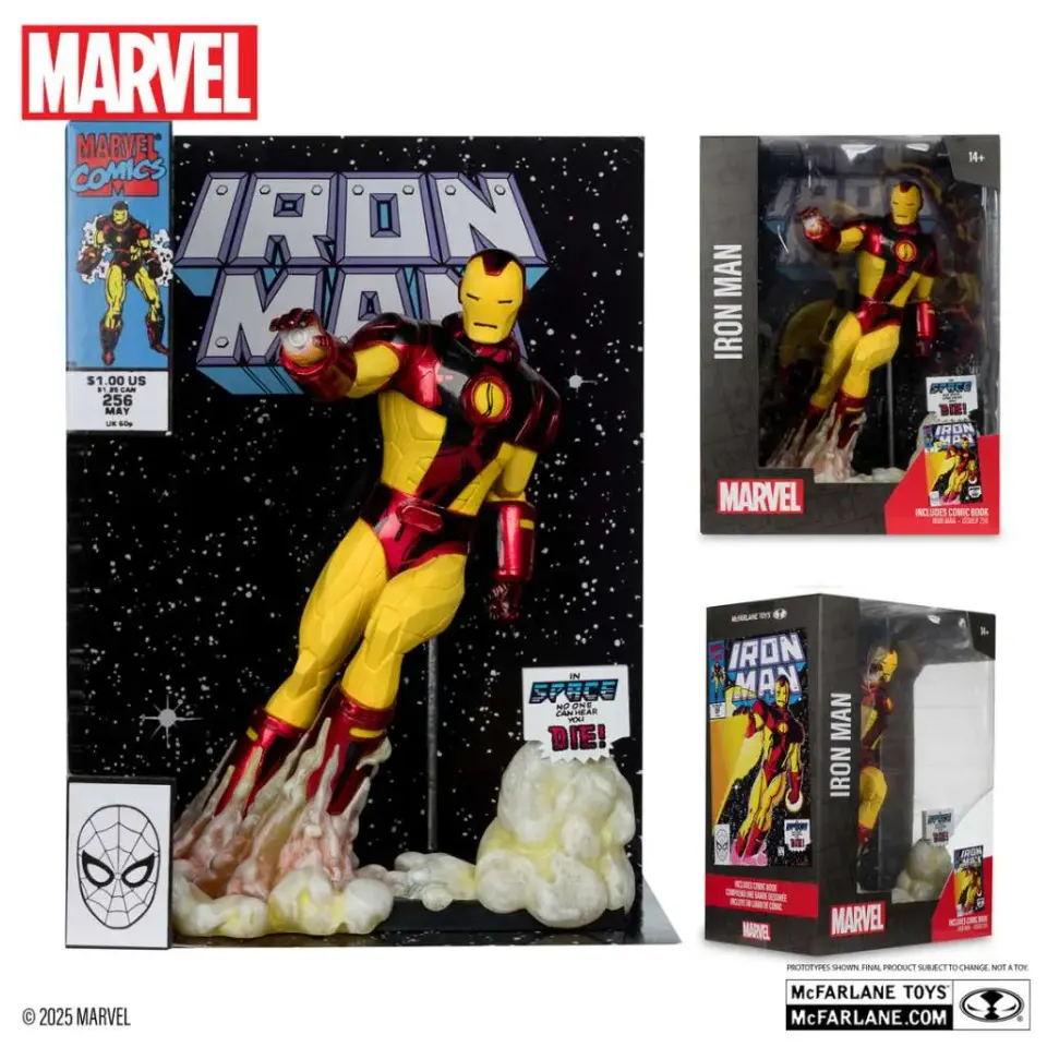 McFarlane Toys Marvel Legends Iron Man (Iron Man #256) 1:6 Scale - Image 2
