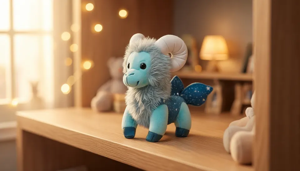 Trudi Capricorn Zodiac Plush Soft Toy – 30cm Cuddly Figure