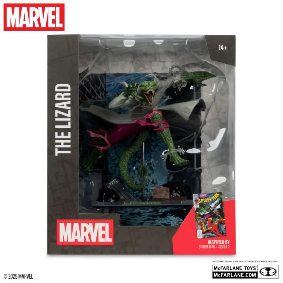 McFarlane Toys The Lizard 1:10 Scale Collectible – Spider-Man #2 - Image 3