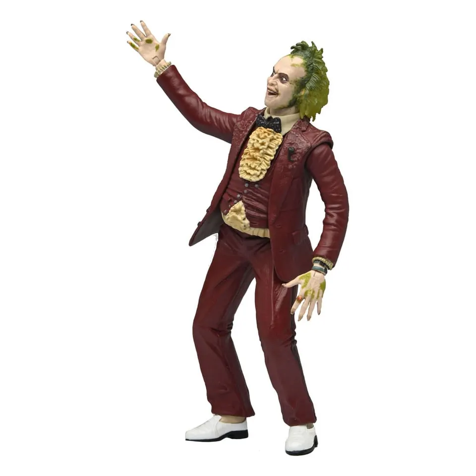NECA Beetlejuice Costume rouge 18 cm figurine articulée – Échelle 1/4 - Image 3