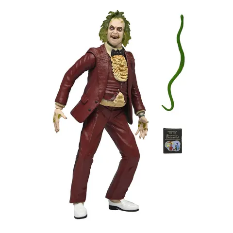 NECA Beetlejuice Red Tuxedo 18 cm Action Figure – 1/4 Scale