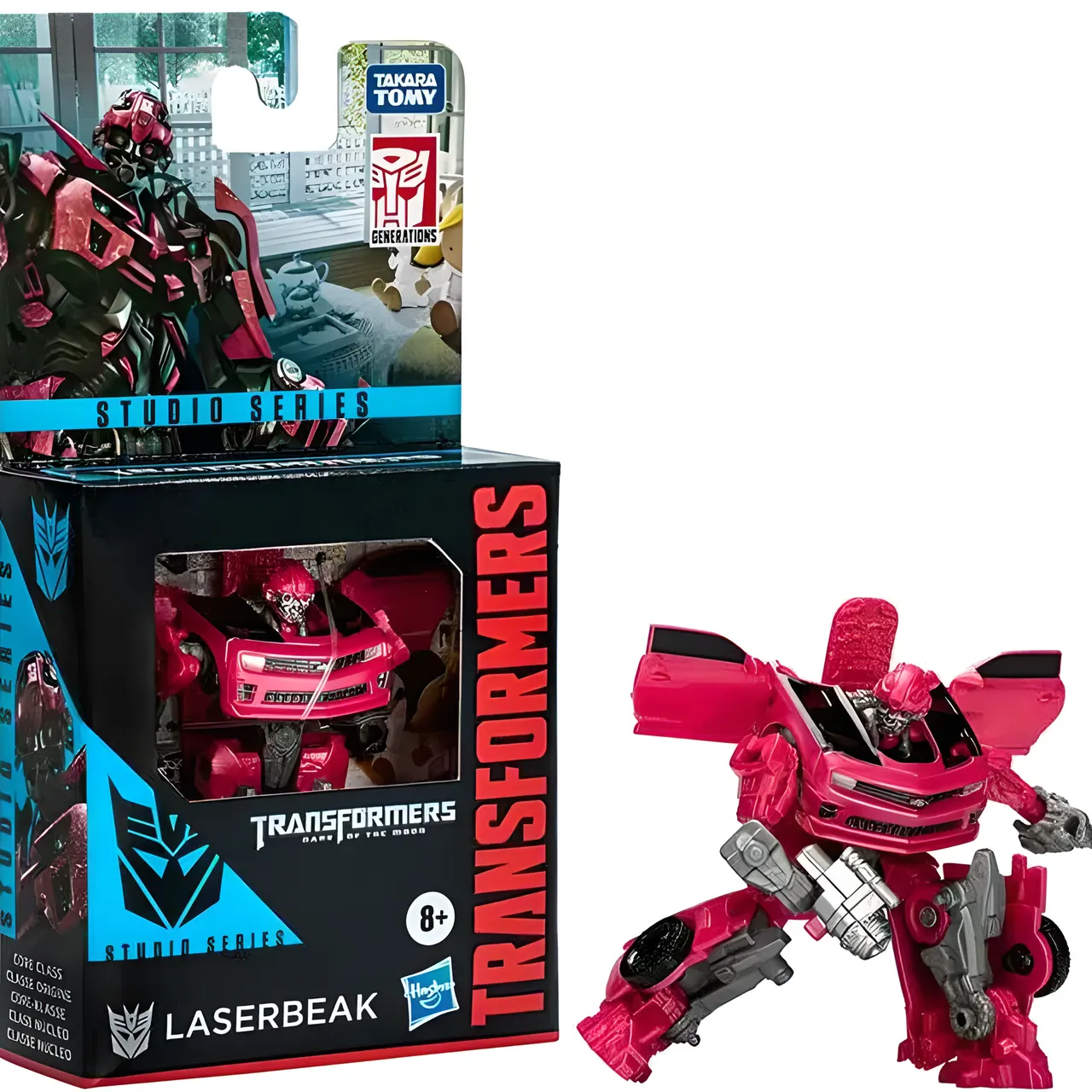 Transformers Studio Series Core Laserbeak 3.5\" Figura Transformable - Image 1