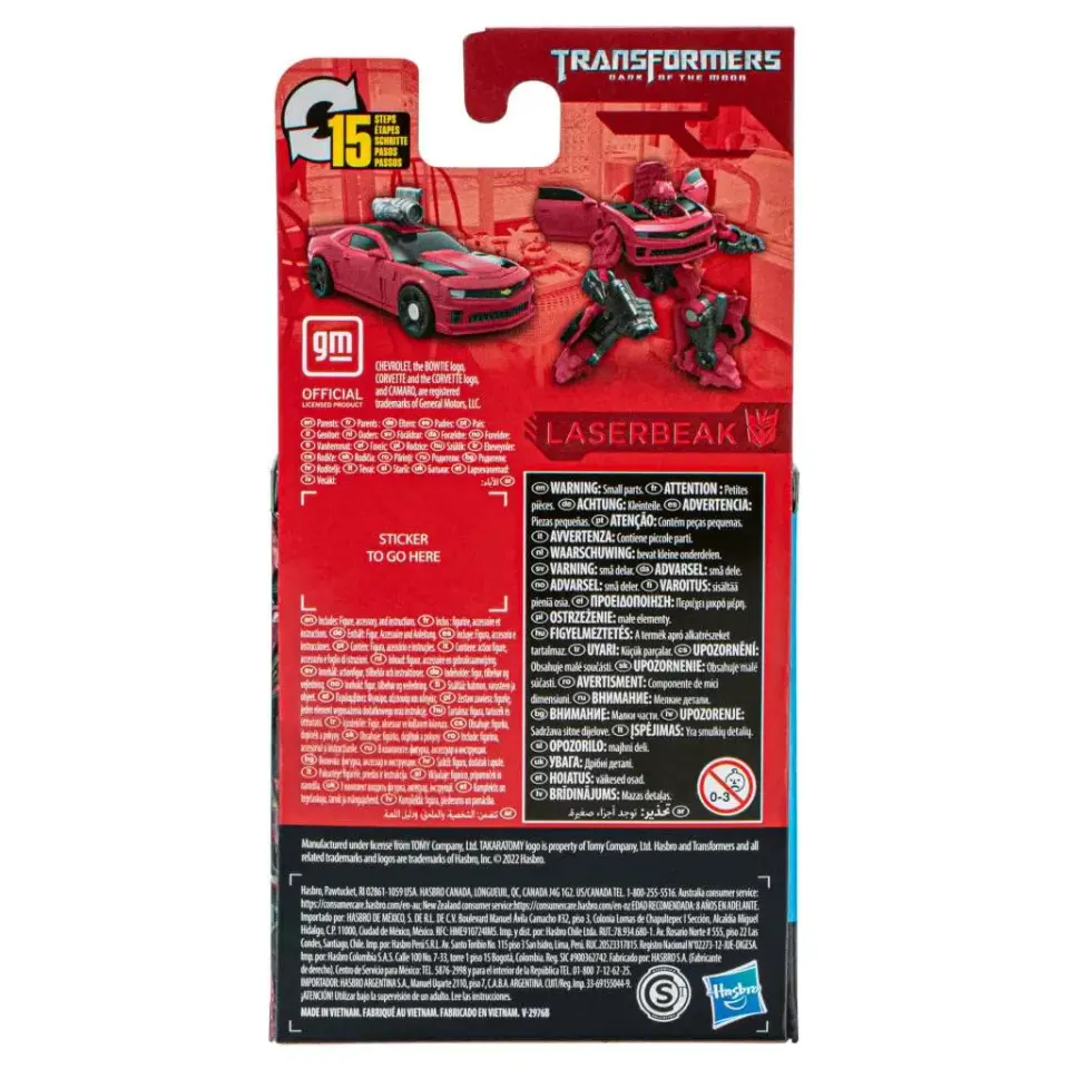 Transformers Studio Series Core Laserbeak 3.5\" Figura Transformable - Image 4