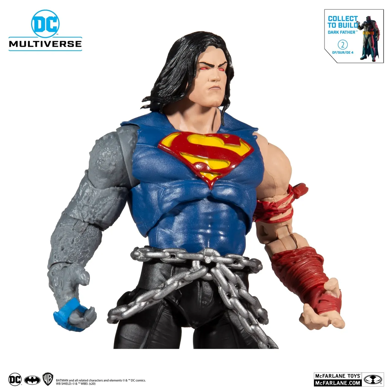 McFarlane Toys DC Multiverse Build-A-Figure Death Metal Superman 7" - Image 8