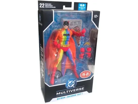 McFarlane Toys DC Multiverse Rainbow Batman 7" Action Figure