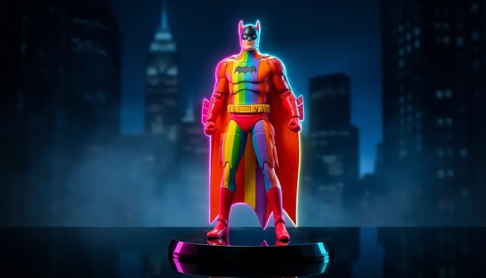 McFarlane Toys DC Multiverse Rainbow Batman 7" Action Figure