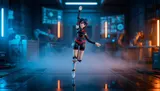 Bandai S.H. Figuarts Tamashii Girl Aoi figurine articulée – Original - Thumbnail 8