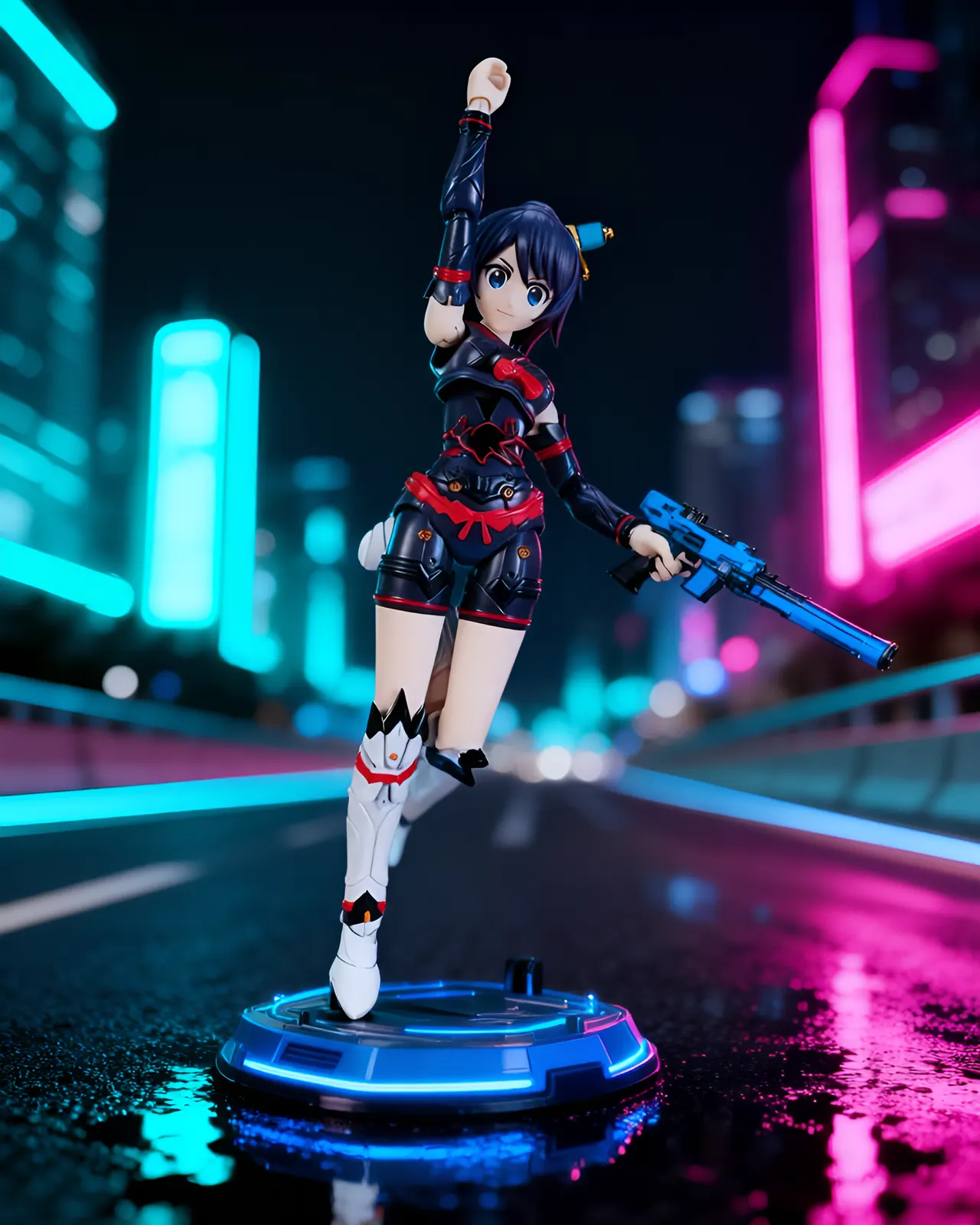 Bandai S.H. Figuarts Tamashii Girl Aoi figurine articulée – Original - Image 7