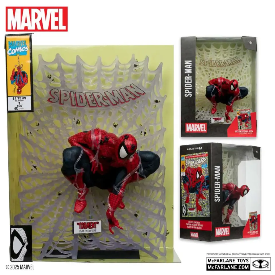 McFarlane Toys Marvel Spider-Man 1:6 Scale Figura con Escena - Image 5