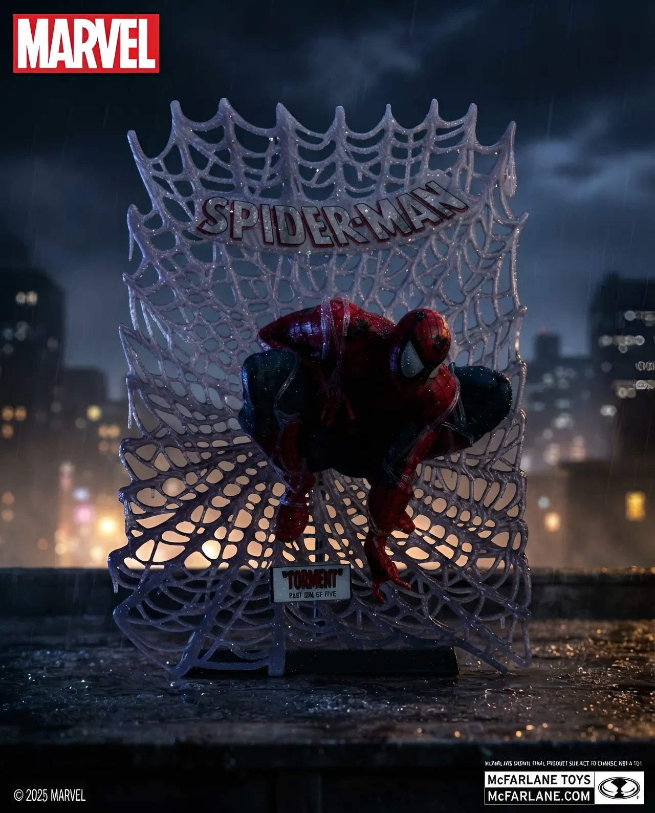 McFarlane Toys Marvel Spider-Man 1:6 Scale Figura con Escena - Image 6