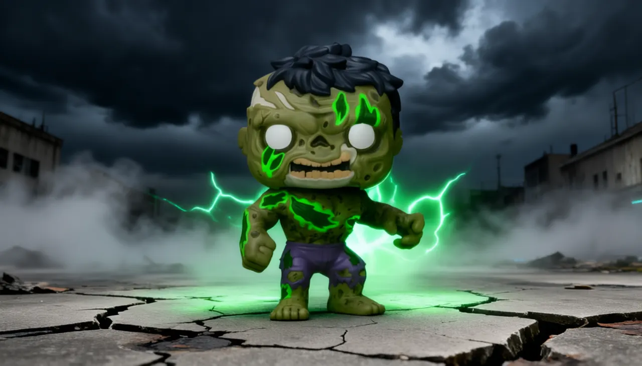 Funko Pop! Marvel Zombies Hulk Figura de Vinilo - Coleccionable - Image 3
