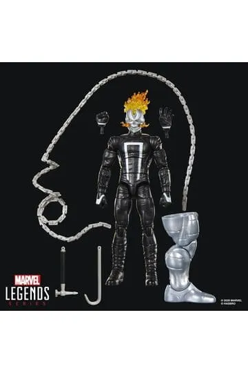 Hasbro Marvel Legends Ghost Rider (Robbie Reyes) 6" Figure BAF - Image 2