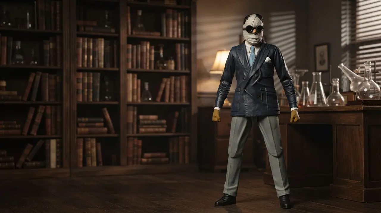 NECA Universal Monsters Ultimate Invisible Man – Kemp House Color - Image 10