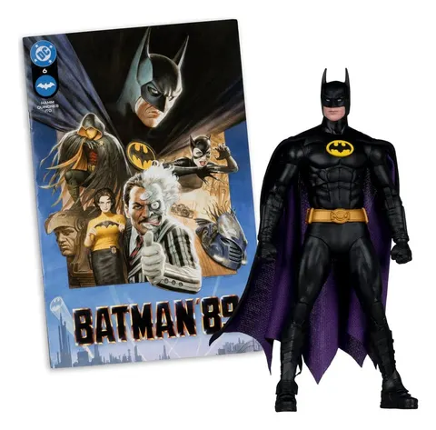 McFarlane Toys DC Direct Page Punchers Batman ’89 7" Figure + Comic